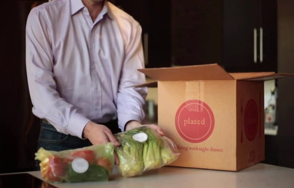 plated box and food video content marketing examples