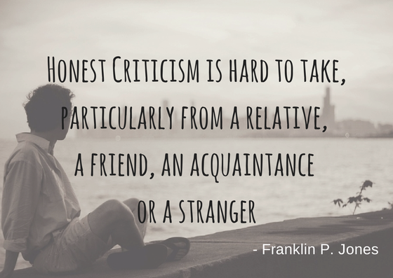 Negative criticism