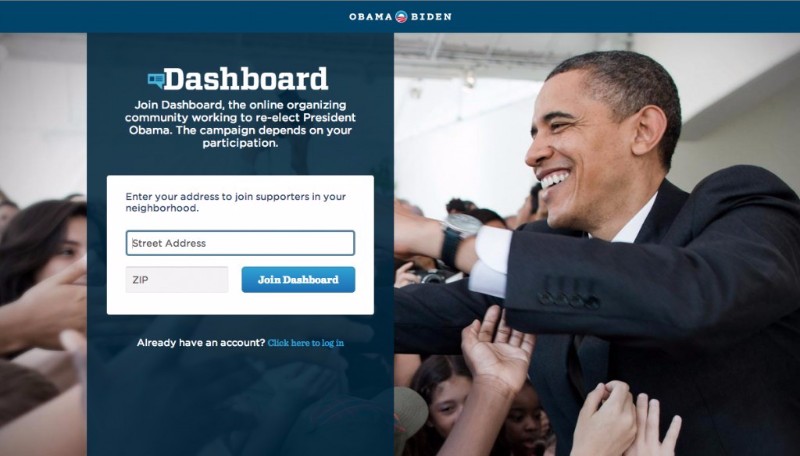 obama the dashboard campaign re-election - marketing automation case study