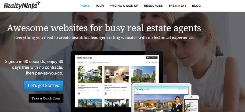 realtyninja - businesses build on inbound marketing