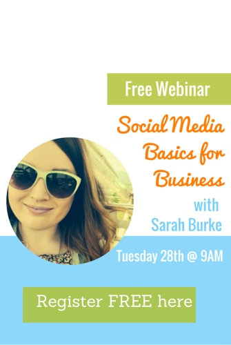Social Media Basics Webinar Invite