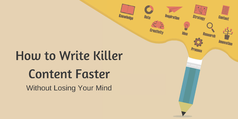 write content faster