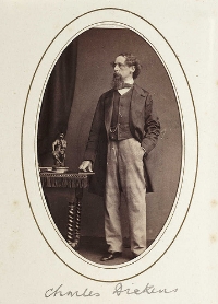 Charles Dickens, c.1865.