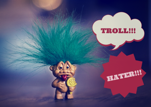 negative criticism troll or hater
