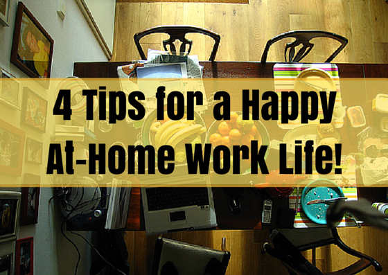 4 tips for work from home!