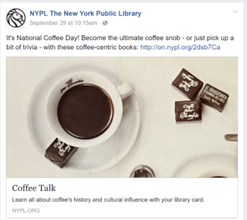 New York Public Library Content