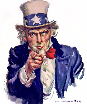 Uncle Sam I Want You - Poster Illustration